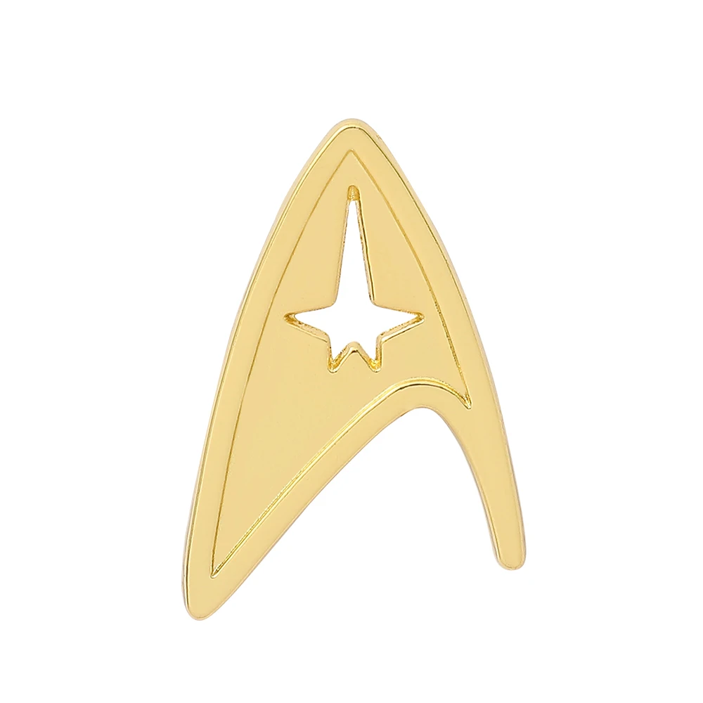 Star Trek Enamel Pins Sci-fi TV Enthusiast Metal Brooch Badge Fashion for Clothes Hat Backpack Accessories Gifts