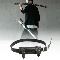 Étui de ceinture Katana Demon Slayer, accessoire de cosplay Anime, épée de samouraï japonais, sangles de manches de taille, fourreau Ninja