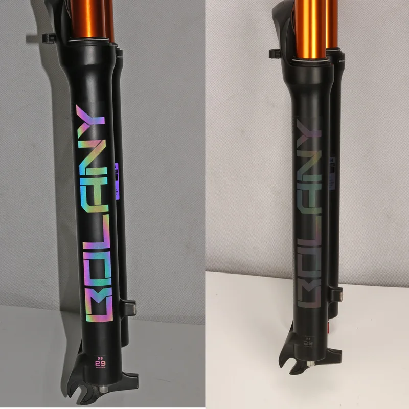 Bolany Bicycle Air Fork Rebound Adjustment MTB Suspension 26/27.5/29 Straight/Tapered RL/LO Mountain Fork For Bike Quick Release