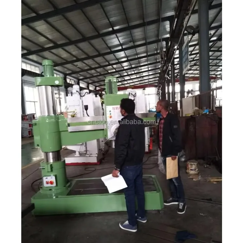 Z3032 Electric Radial Drilling Machine PLC Gearbox Bearing Motor Pump 40mm Max Drilling Diameter 2.2kW Power 220V/380V