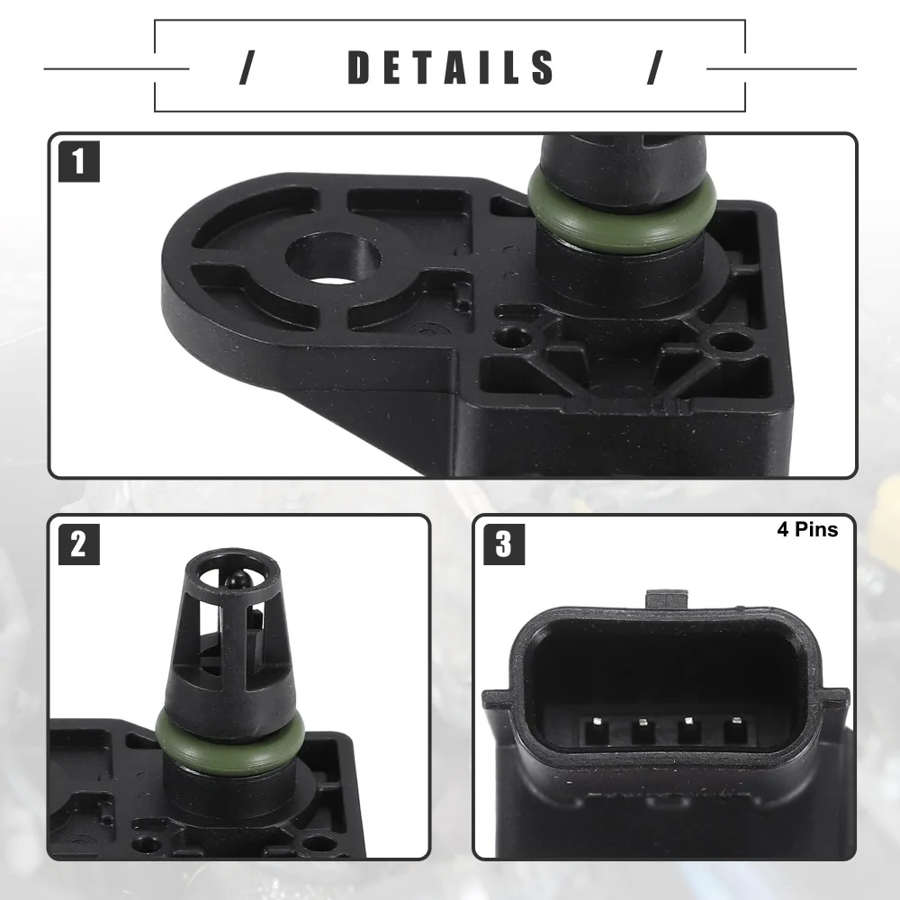 Manifold Air Intake PRESSURE แผนที่ Boost Sensor SH01K3239 สําหรับ MAZDA 6 3 SERIES CX-5 CX-7 2012-2016 ใหม่