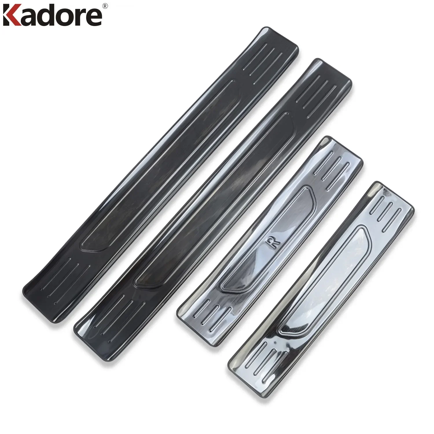 For Hyundai Tucson NX4 2021-2023 2024 Stainless Steel Outer Door Sill Scuff Plates Doors Sills Protectors Car Thresholds Sticker