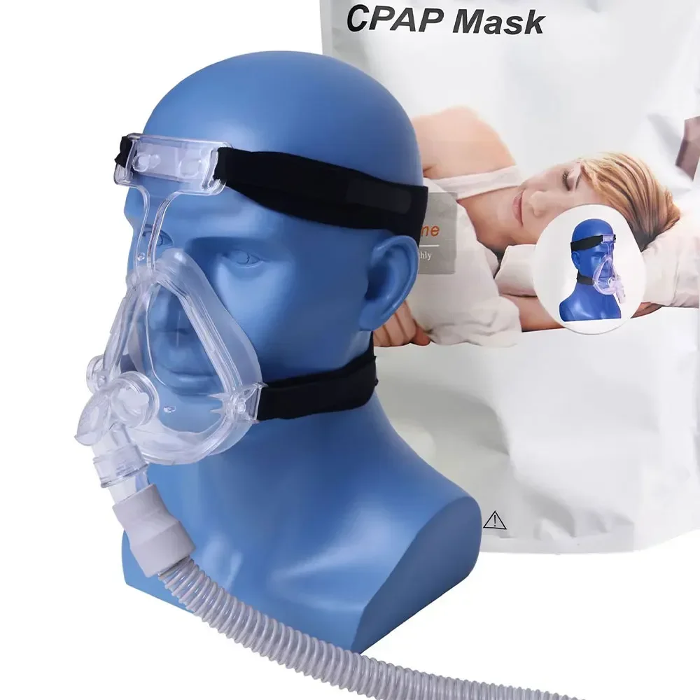 

CPAP Mask Full Face Mask Nasal Full Face Respirator Mask Anti Snoring Sleep Apnea Automatic Breathing Improved Sleep Quality