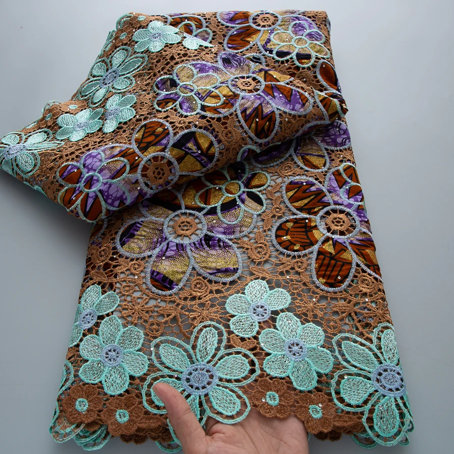 5 Yards de Tissu Ankara de Hau - African Ankara Print avis et prix