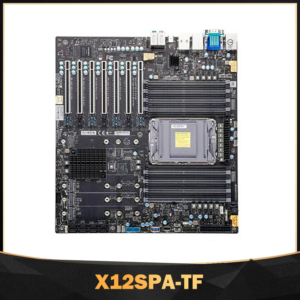 

Motherboard LGA-4189 DDR4 PCI-E4.0 3rd Gen Xeon Scalable Processors Xeon W-3300 Processor For Supermicro X12SPA-TF