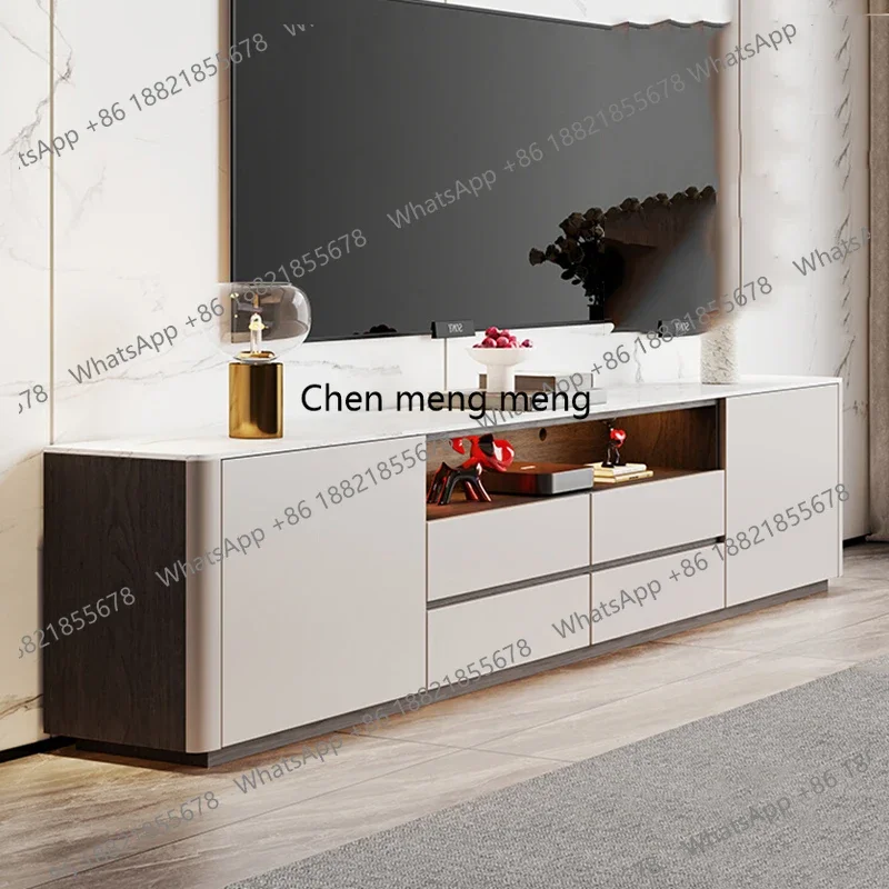 

Wood Mobile Tv Stands Living Room Modern Display Luxury Drawers Designer Universal Tv Table Storage Muebles Trendy Furniture RR
