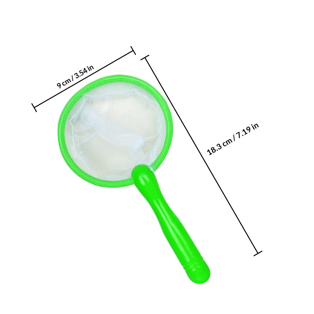 12 szt. Ręcznych siatek do łowienia rybek, akcesoria do akwarium, siatki do kąpieli dla dzieci, plastikowe narzędzia do zabawy w wodzie, do wanny dla maluchów, basenu, na plażę