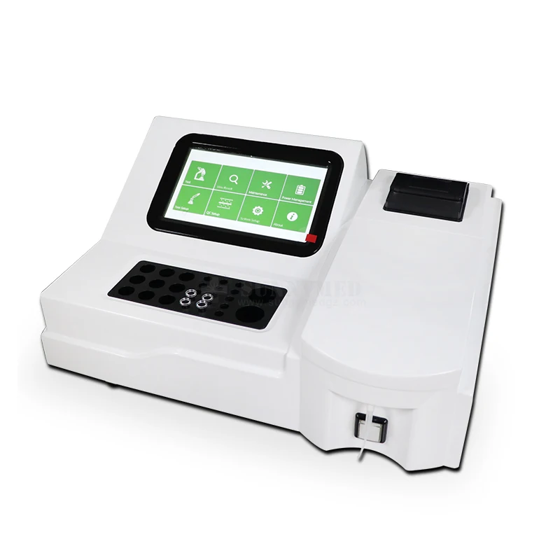 

SY-B143I cheap semi automatic biochemistry analyzer test machine hospital clinical Chemistry analyzer