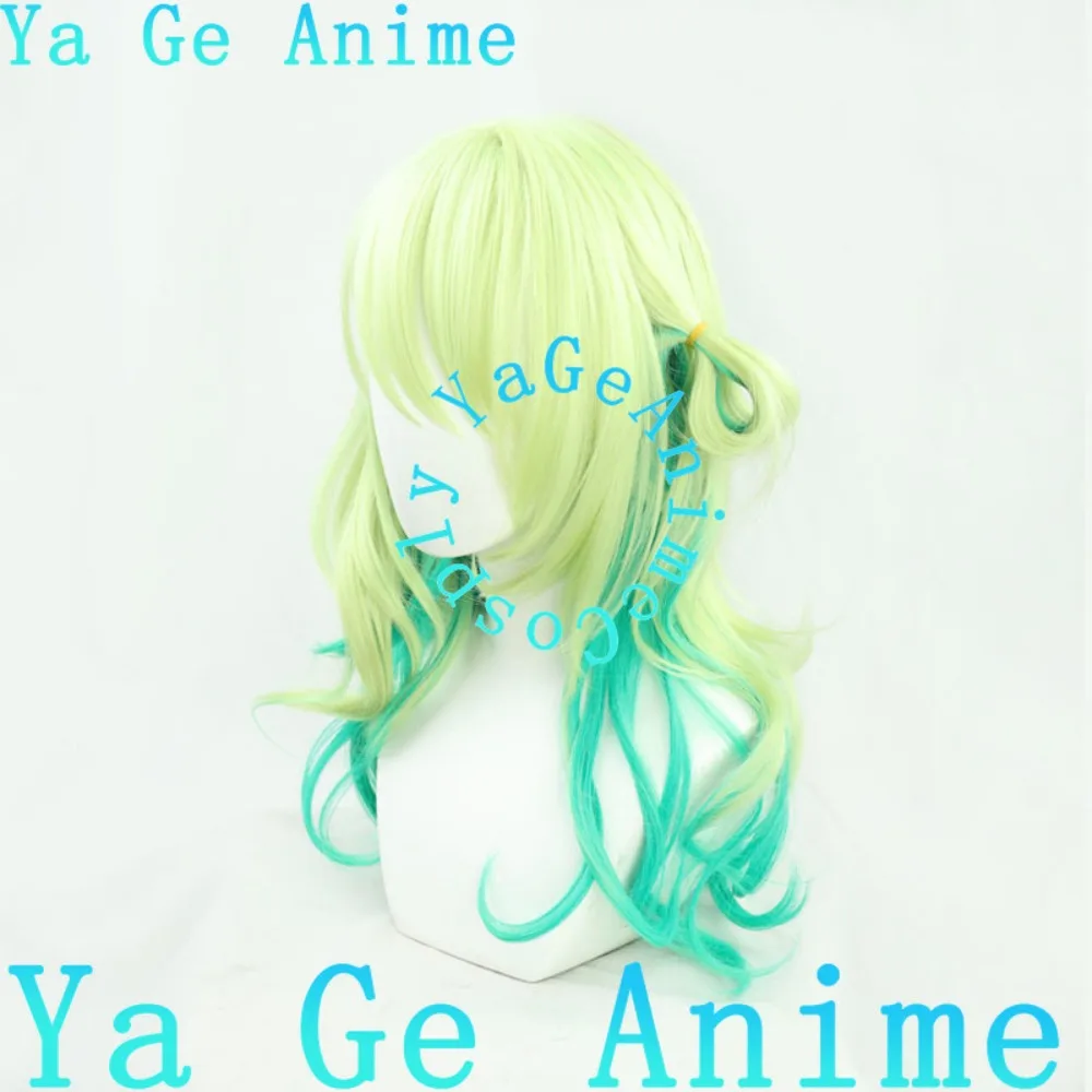 

Ya Ge аниме-магазин Hololive Ceres Fauna, парик для косплея, аниме, реальность, шоу-игры, ролевой парик, используемый для аниме-танцевальных вечеринок