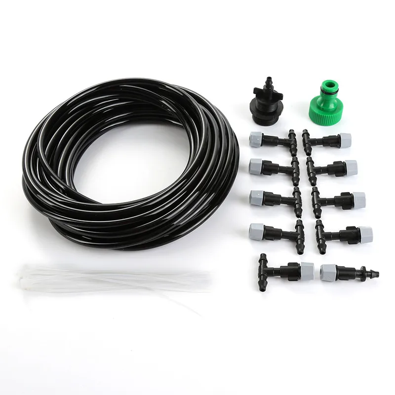 10M Outdoor Water Misting Cooling System Plants Sprinkler Moisturizing Dust Removal Fogger Garden Supplies Irrigation Tool