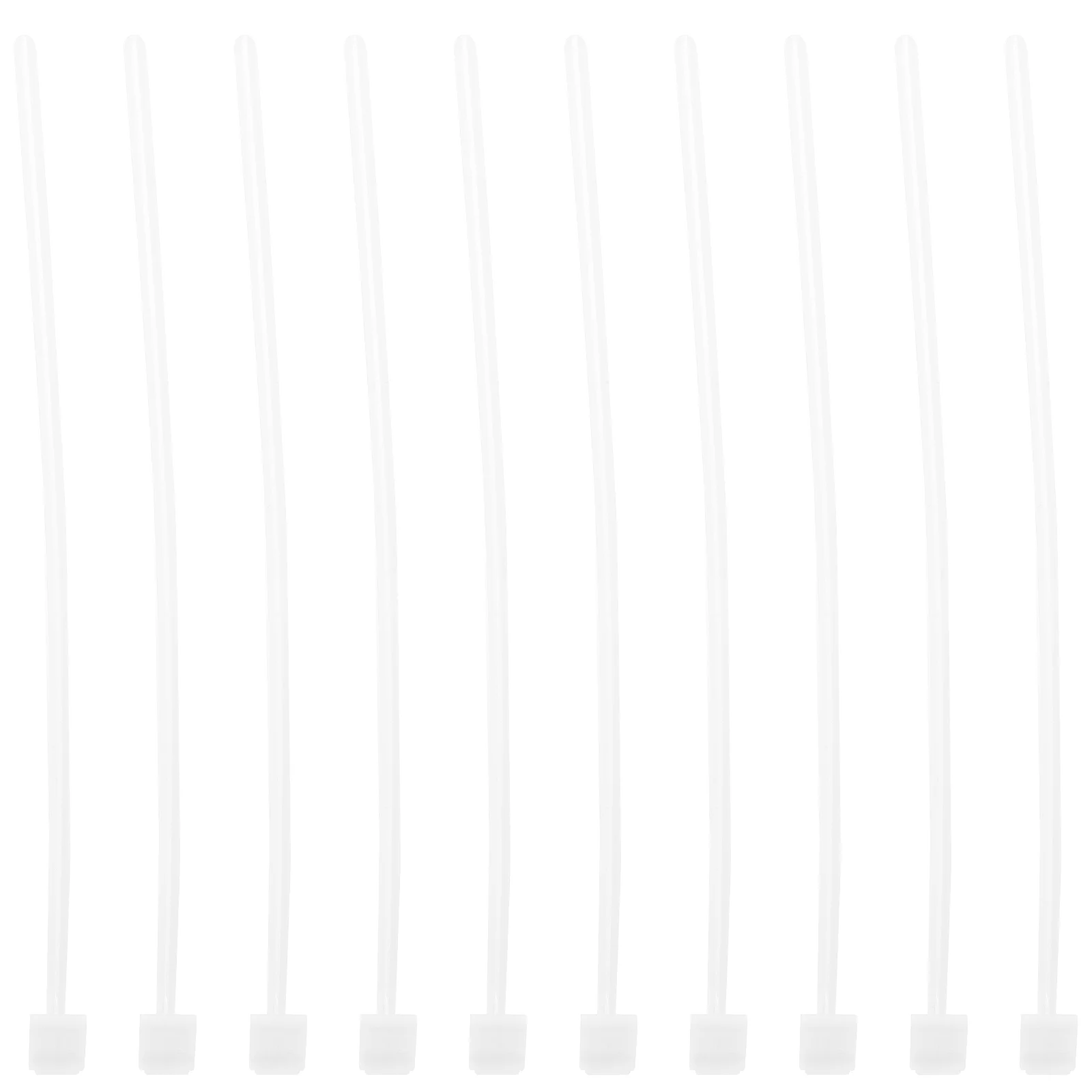 

10 Pcs Detachable Car Flag Rod Frame Travel Flags Vehicle Pole Mount Plastic Rods Clip Poles