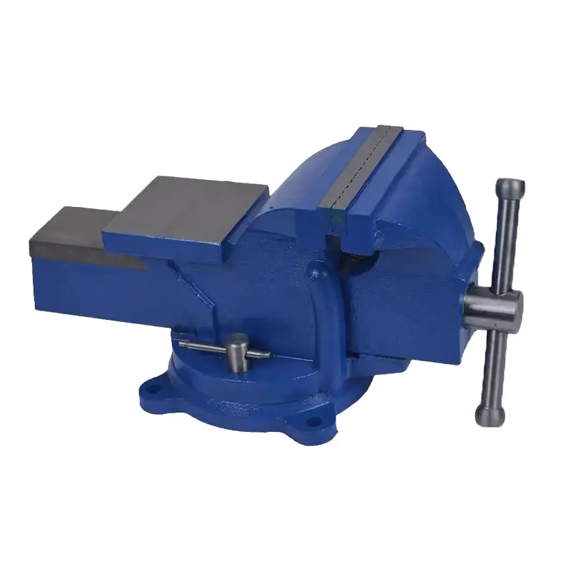 German Heavy Duty Bench Vise Household Vice Bench 3 Inch Small Bench Vise Clamp 180 Degree Rotation