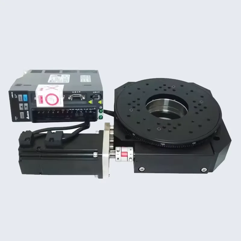 GS200 high-speed electric rotary table stepper or servo