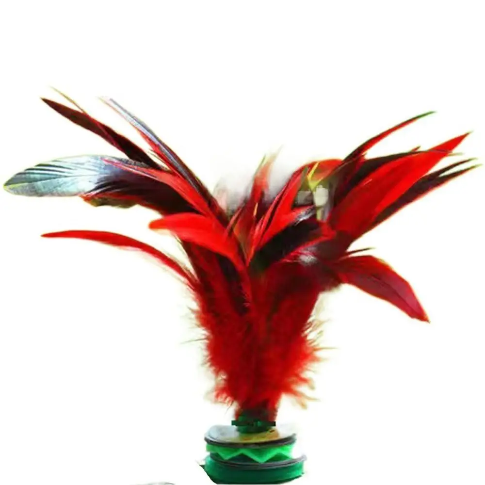 

For Physical Exercise Foot Kick Kick Shuttlecock Portable Handwheel Feather Shuttlecock Colorful Durable Shuttlecock