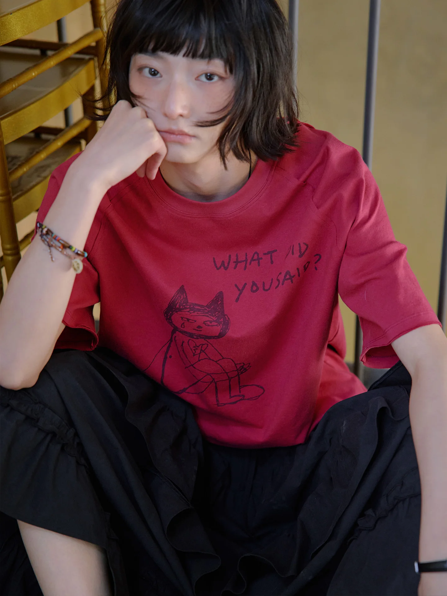 

Женская футболка Octopusme с коротким рукавом, коллекция ранняя весна 2026, в стиле ретро, из хлопка, стандартный крой, с молодежным принтом, повседневная, с круглым вырезом