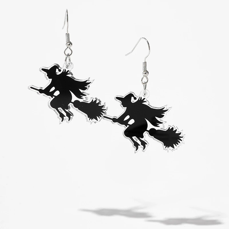 PRISCA | Acrylic Halloween Earrings for Women.  Creative Funny Jewelry Set. Fashion Halloween Decoration Gift 2024