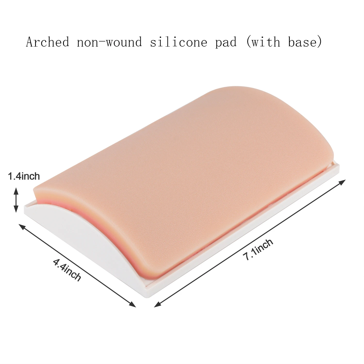 Surgical non-wound silicone pad simulation skin self-incision practice medical students training suture module