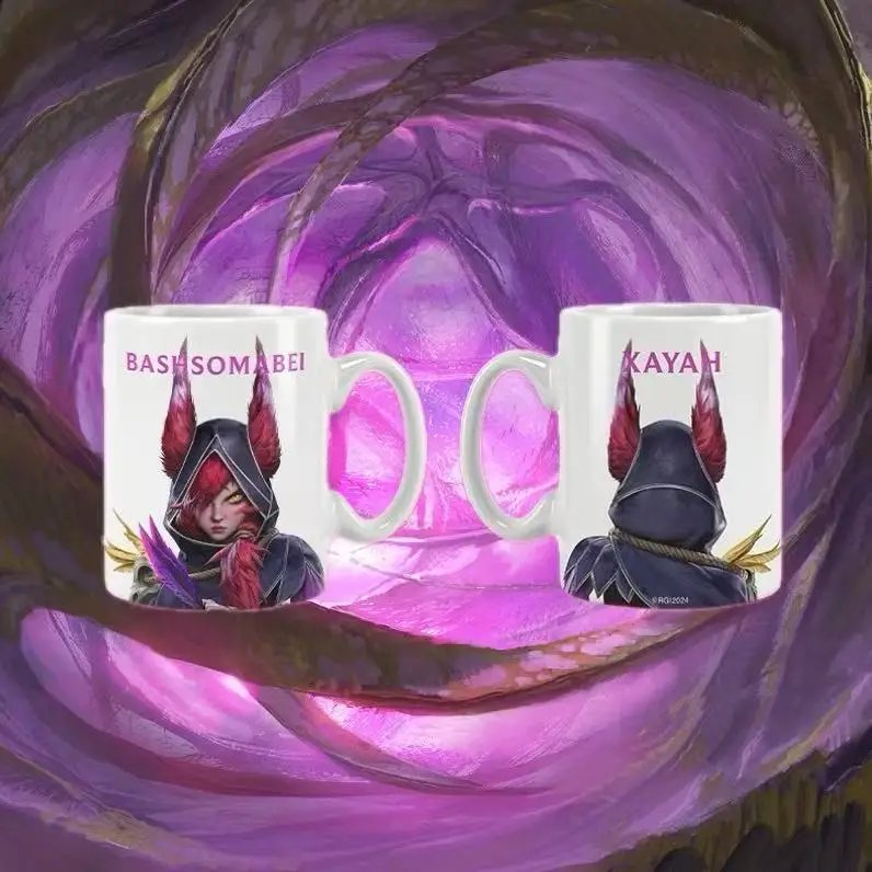 Zestaw Kubków Xayah Rakan Oryginalne Opakowanie Fabrycznie Nowe