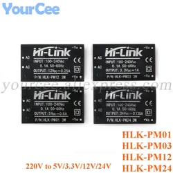 HLK-PM01 HLK-PM03 HLK-PM09 HLK-PM12 Moduł zasilania AC-DC 220V do 5V/3.3V/9V/12V Inteligentny przełącznik domowy