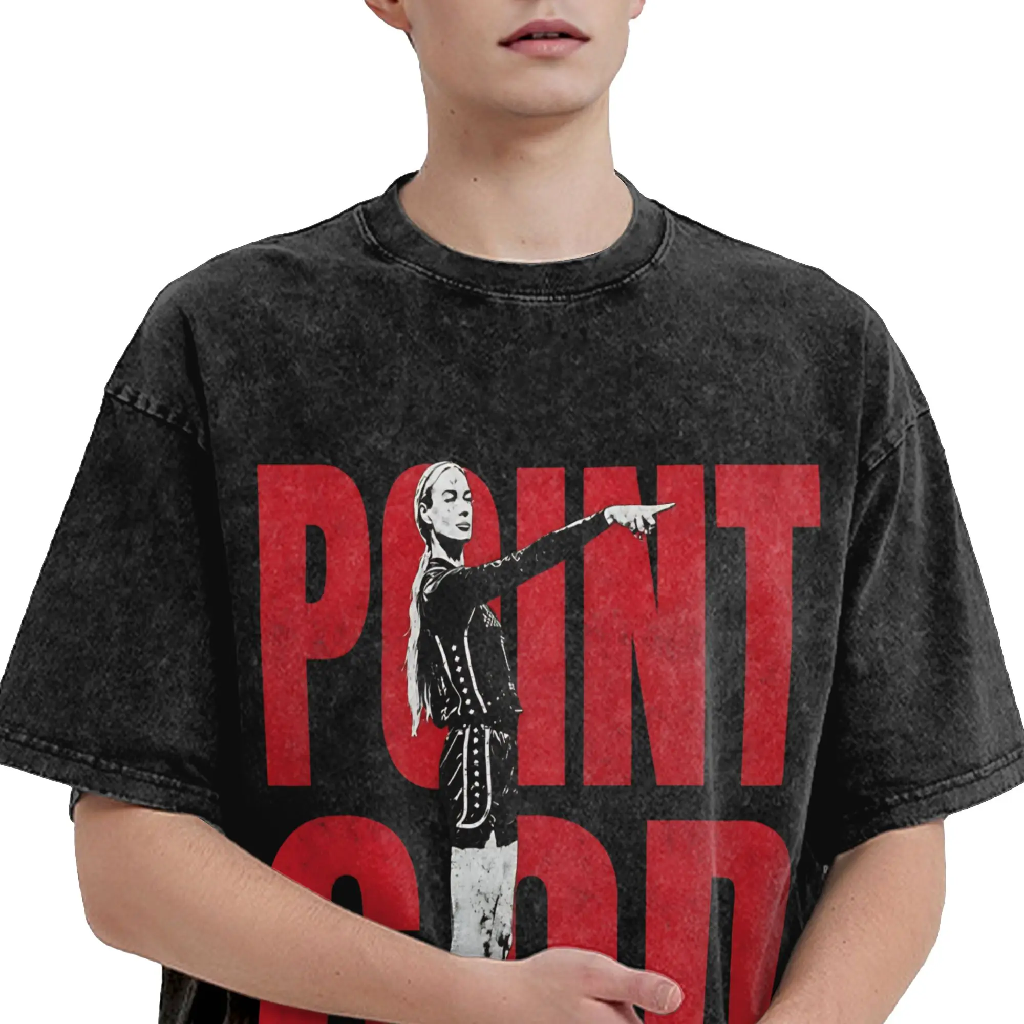 Streetwear Washed T-Shirt Sophie Cunningham  Loose T-Shirts  Hip Hop Tshirt for Men Summer Y2K Funny Printed Tees