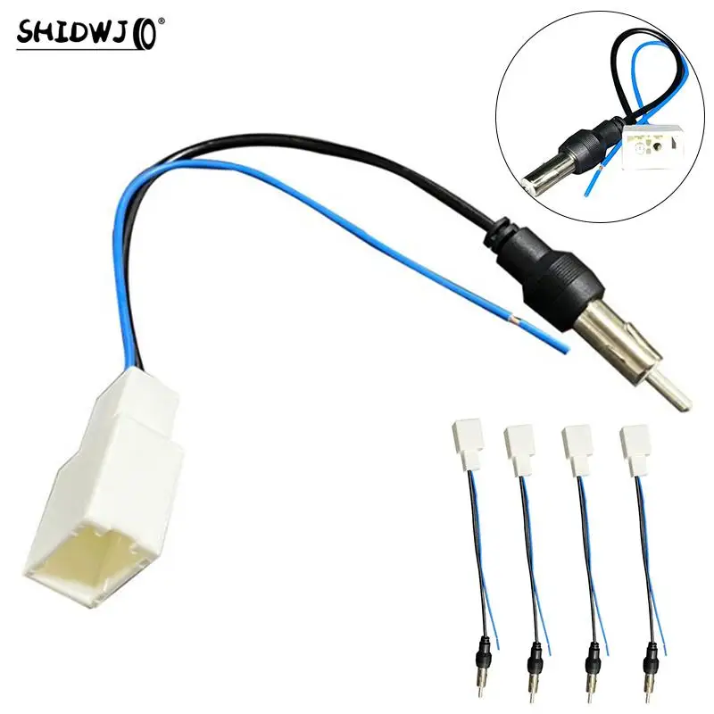 

1Pcs 30cm Car Radio Antenna Adapter Female Connector Wire Cable Installation For RAV4 Yaris Auto Accessories