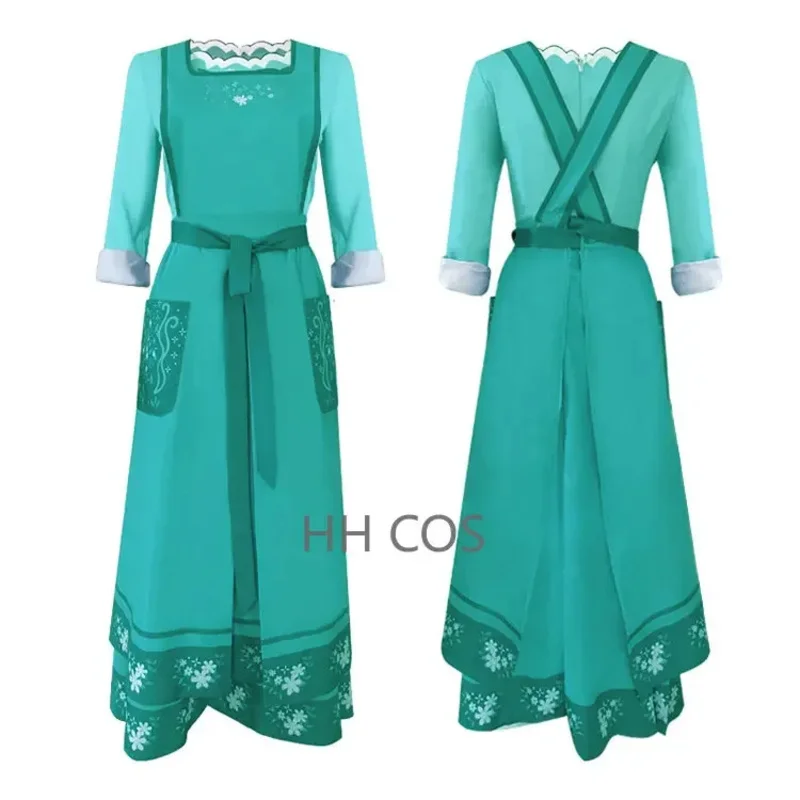 Film Encanto Frauen Mädchen Julieta Madrigal Cosplay Kostüm Outfits Familien feier Halloween Karneval Kleid für erwachsene Kinder