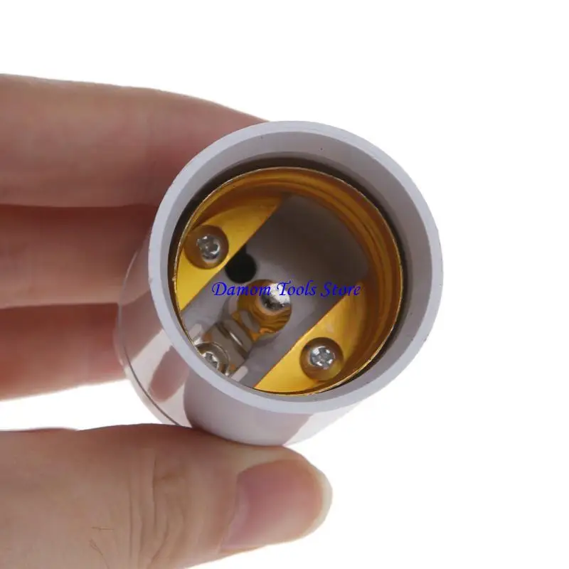 57BE G24 to E27 Socket Base Screw LED Lamp Halogen Light Bulb Adapter Converter