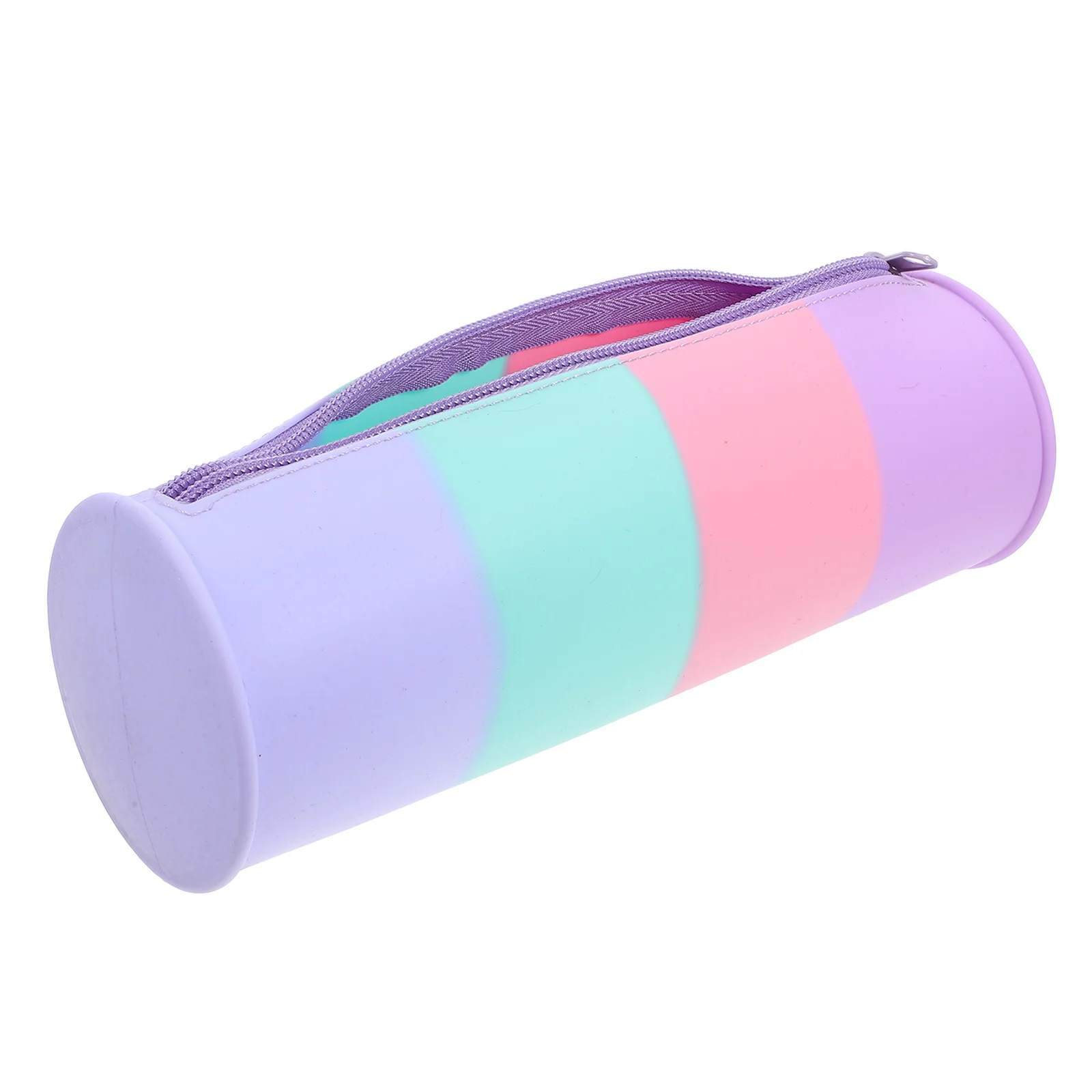 

Silicone Makeup Brush Holder with Zipper Closure Travel-Friendly Compact Design for Easy Cleaning and Long-Lasting Use Makeup