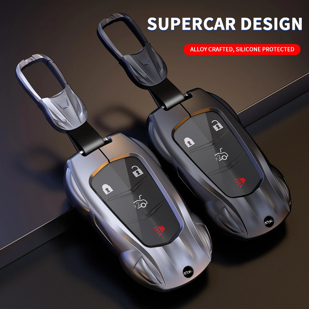 Car Key Case for Cadillac Escalade ATC CTS SRX XT5 XT4 XT6 ATS STS CT6 XTS 2013 2019 Accessories Keychain Remote Cover Shell Fob