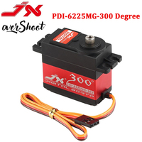 JX PDI-6225MG 25kg Metal Gear Brushless Motor Digital Servo 300 Degrees RC Car High Torque Servo For Racing RC Car Parts