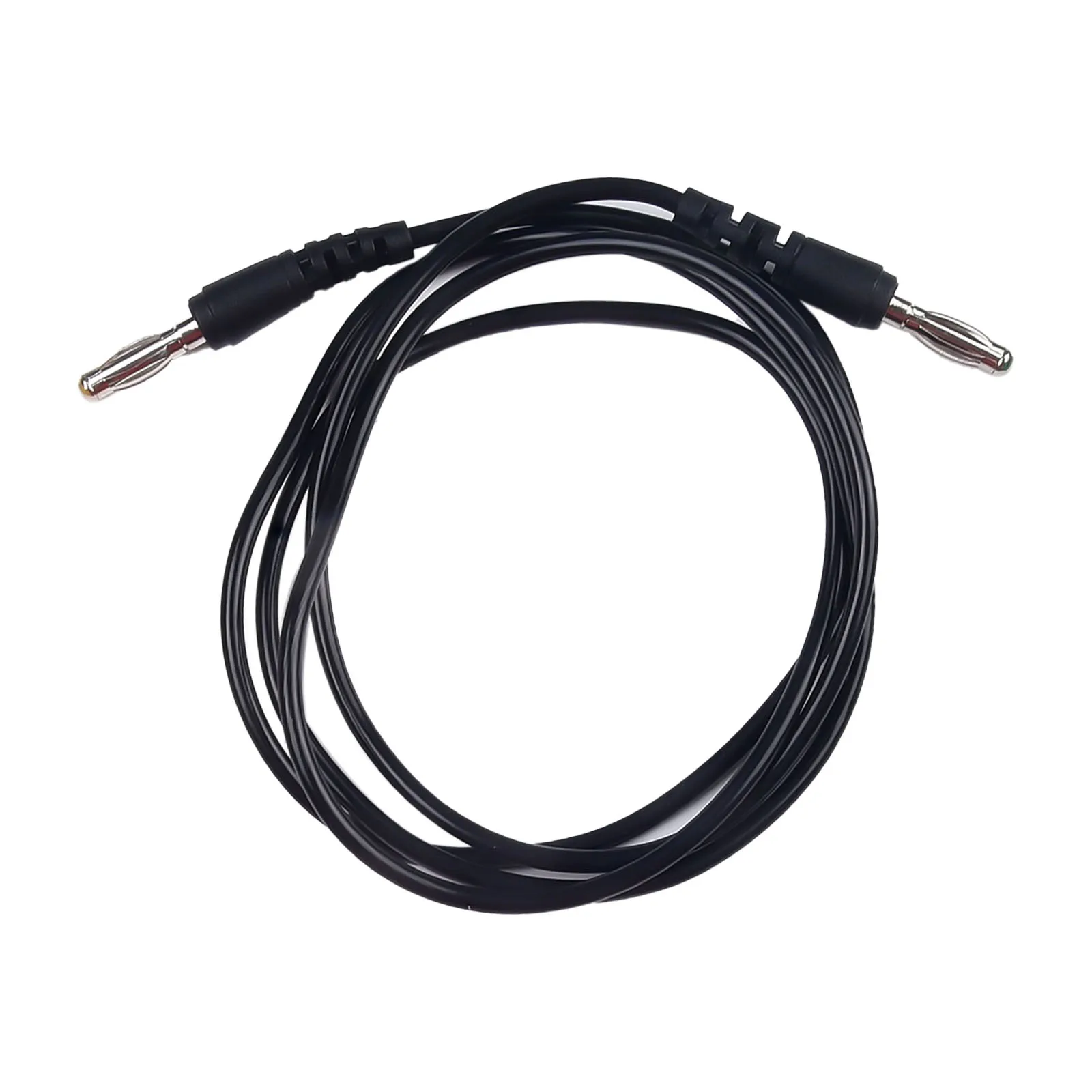 P1043 banana test cables kit 5PCS double 4mm copper wires with 100cm insulation soft PVC for multimeter and power supply testing