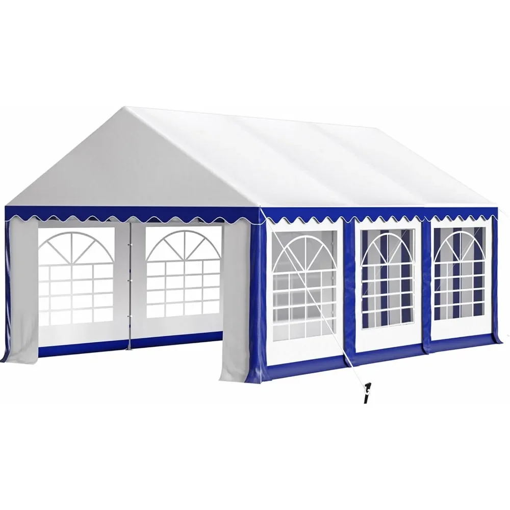 

Палатки для вечеринок, палатка для вечеринок 16x20 футов, уличный навес Carpas para Fiestas, сверхмощная, большая водонепроницаемая палатка для патио, свадебная палатка