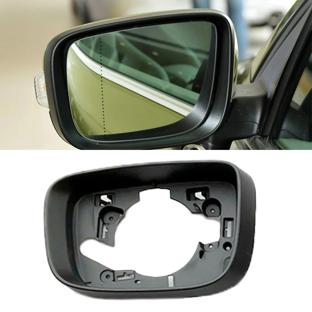 اكسسوارات السيارات غطاء مرآة الرؤية الخلفية اكسسوارات مرآة السيارة مظهر أنيق تصميم بلاستيكي عالي الجودة أنيق