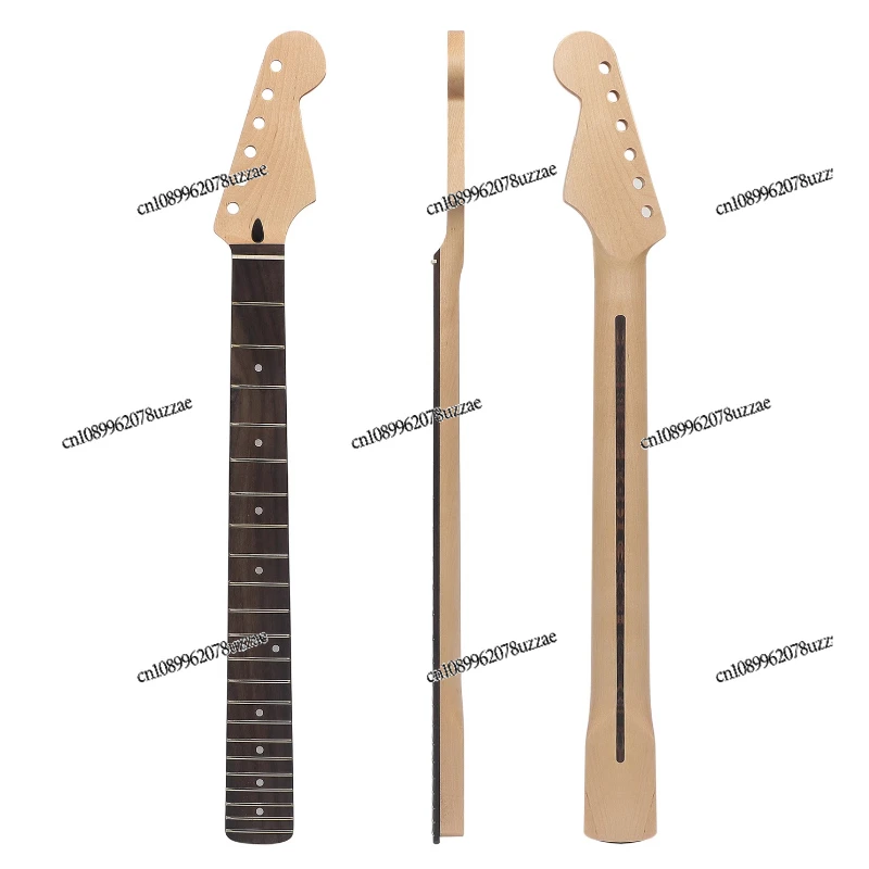 

[Matte] 22 Frets, Electric Guitar Neck, Rosewood Fretboard, Maple Handle, Mahogany Tube (with Cord)