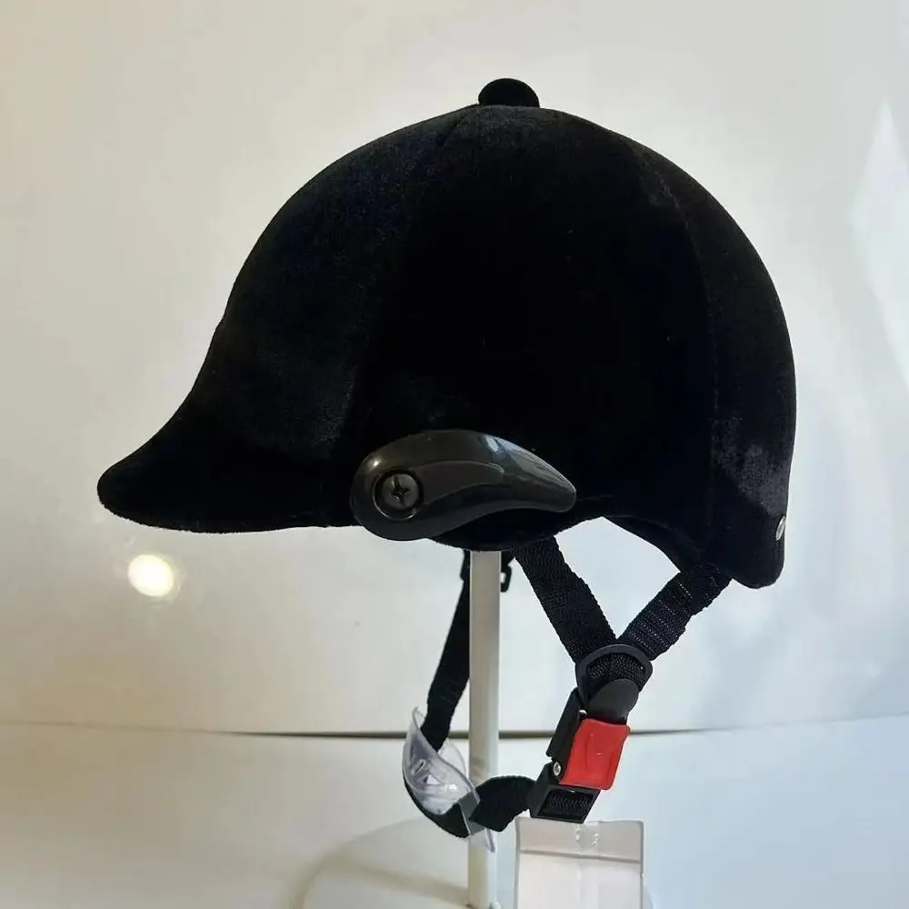 Professional ABS Horse Riding Helmet UltraLight Velvet Riding Helmet Adjustable Lightweight Equestrian Helmet Adults