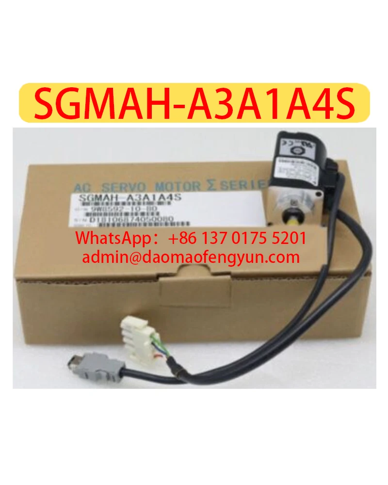 

SGMAH-A3A1A4S Brand New Servo Motor SGMAH A3A1A4S，Fast shipping
