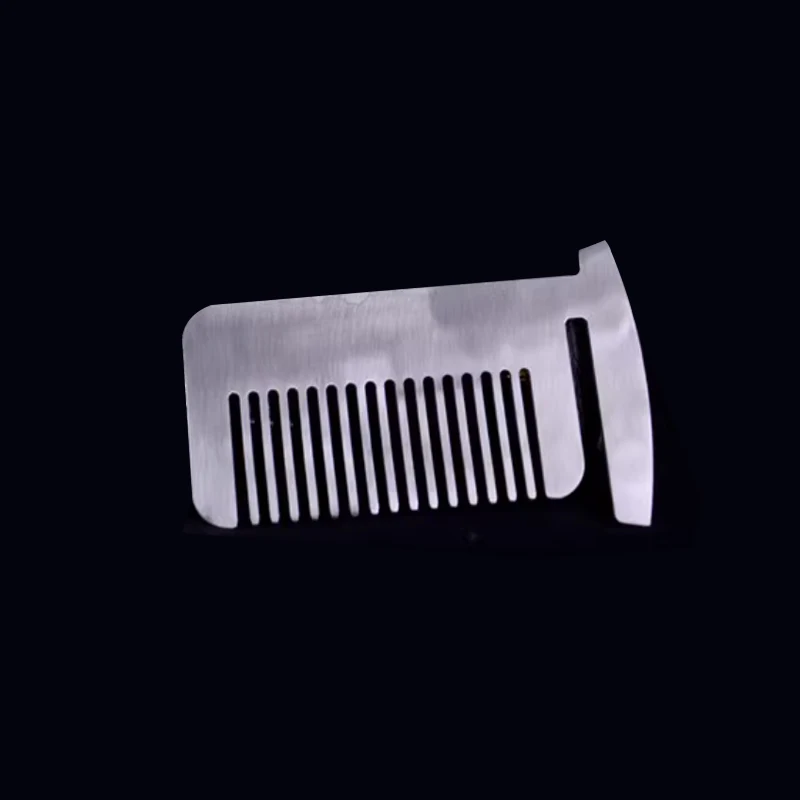 Outdoor Portable Mini EDC Wallet Comb Multifunctional Self-defense Window Breaking Tool