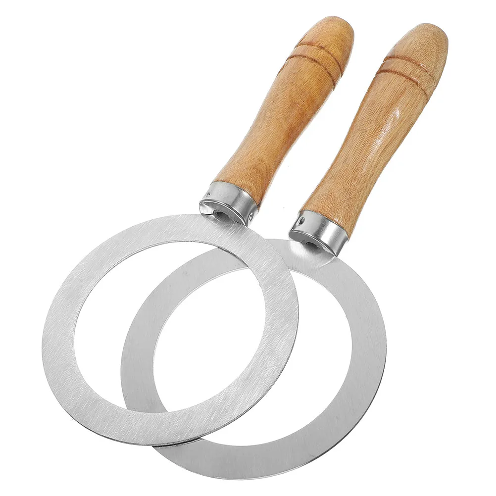 2Pcs Stainless Steel Milk Tea Brulee Ring for Topping Fast Caramelization DIY Home Coffee Shop Use Milk Cup Rim