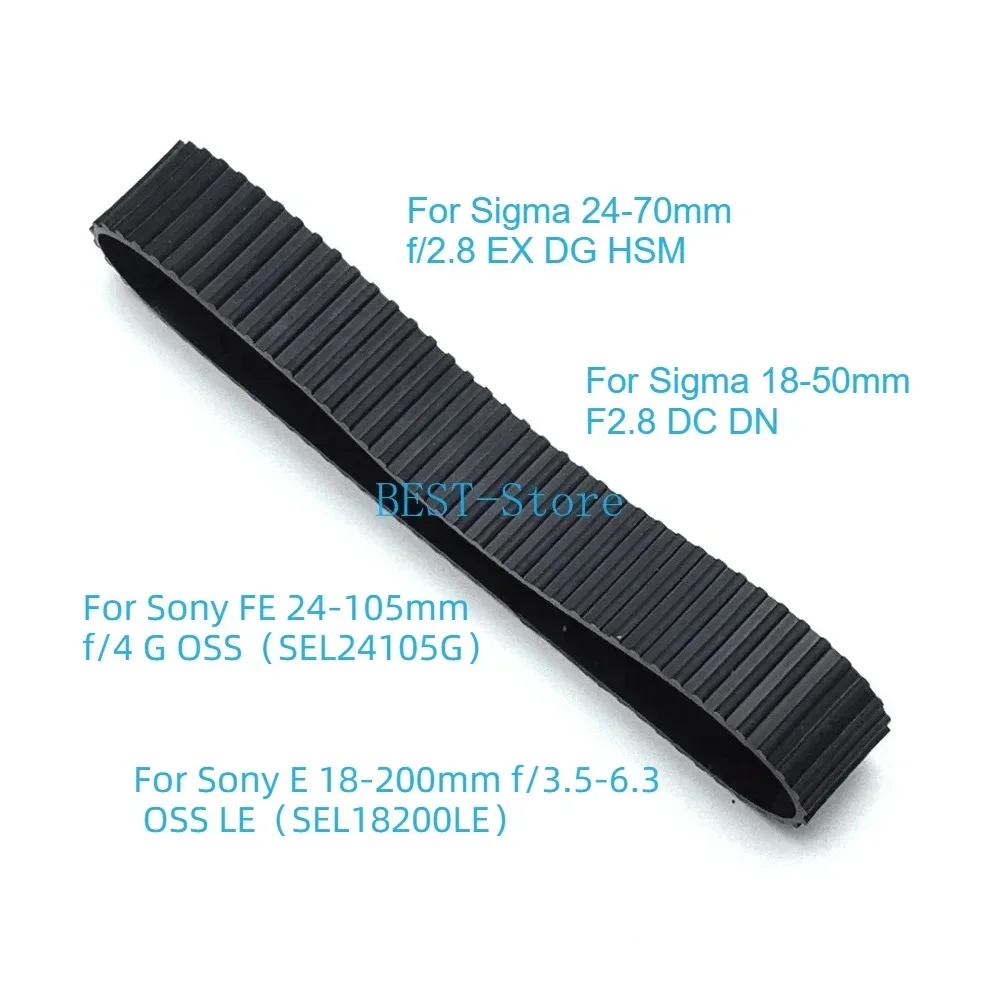New Zoom Rubber Ring for Sigma 24-70mm 24-70 mm F/2.8 EX DG HSM 18-150mm for Sony E 18-200mm 24-105mm Lens Repair Accessories