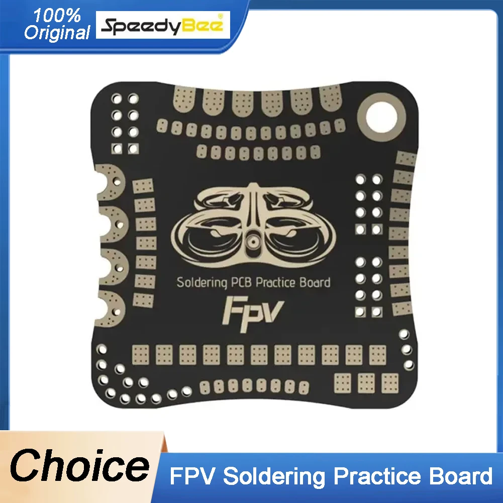 

4PCS SpeedyBee FPV Soldering PCB Practice Board Welding Exercise Plate For RC FPV Flight Controller FC ESC VTX Drone Quadcopter