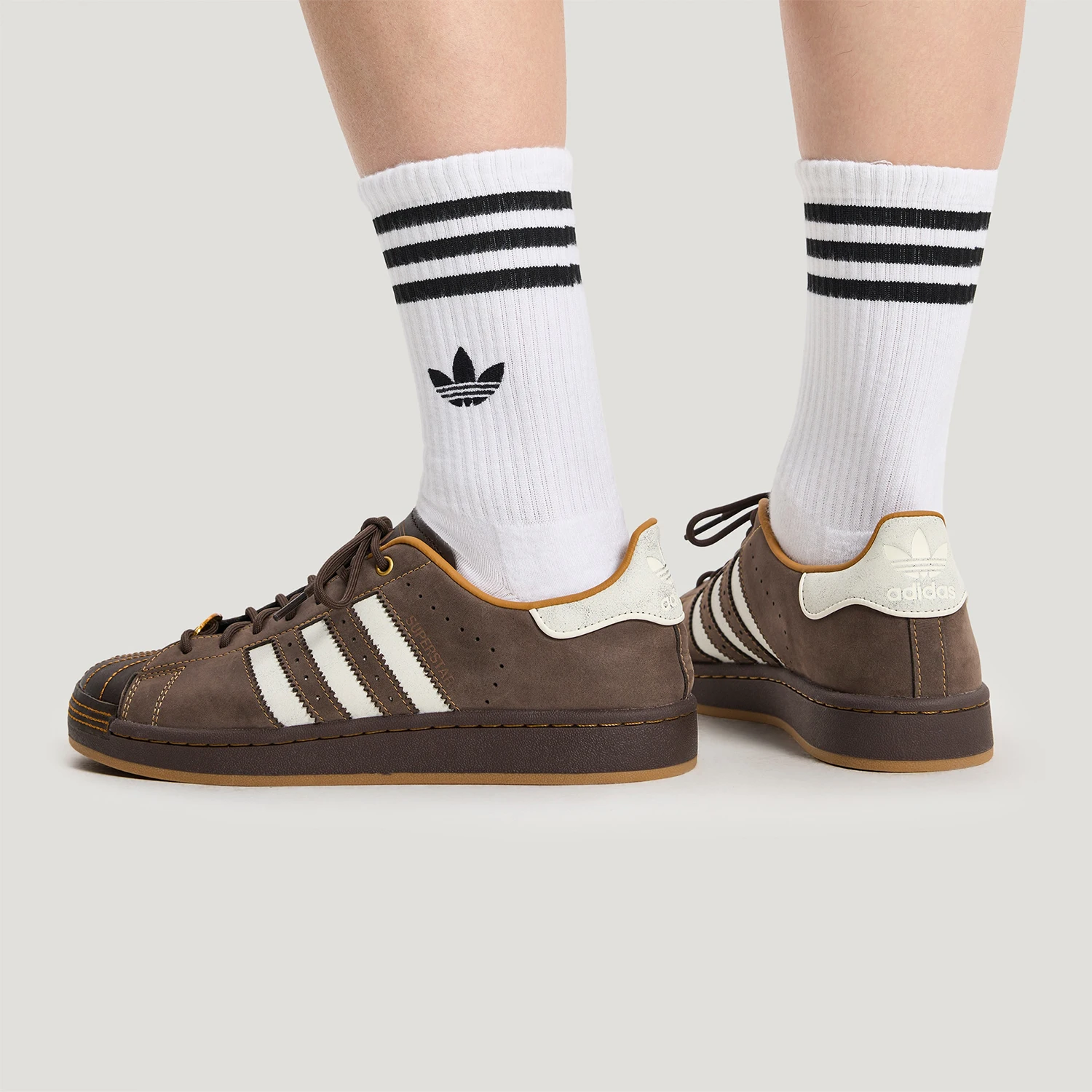 Adidas Authentic Three Leaves Men's Women's Classic Trend Lace Breathable Sneakers HP7108
