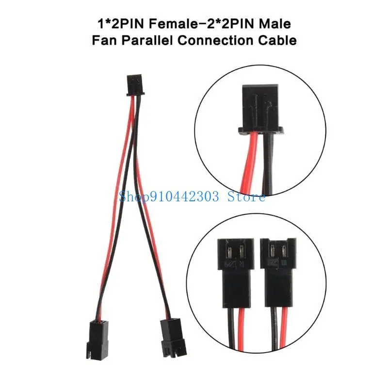 L4MD 5/10 قطعة أجزاء طابعة ثلاثية الأبعاد Hotend مروحة التبريد كابل التوصيل المتوازي XH2.54