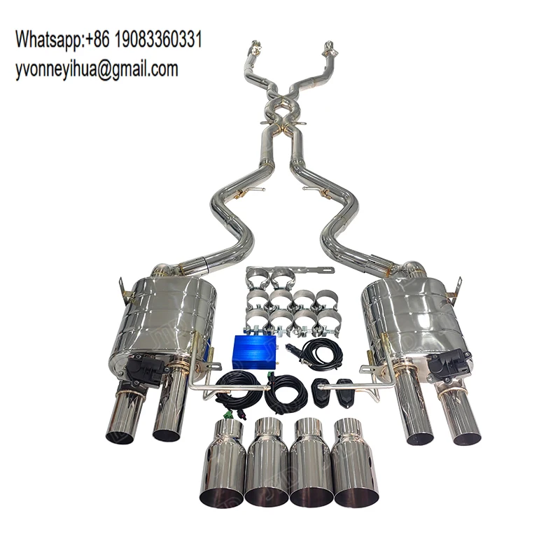 

High Performance 304 Stainless Steel Catback Exhaust For BMW E92 E90 E93 M3 - Racing Exhaust System