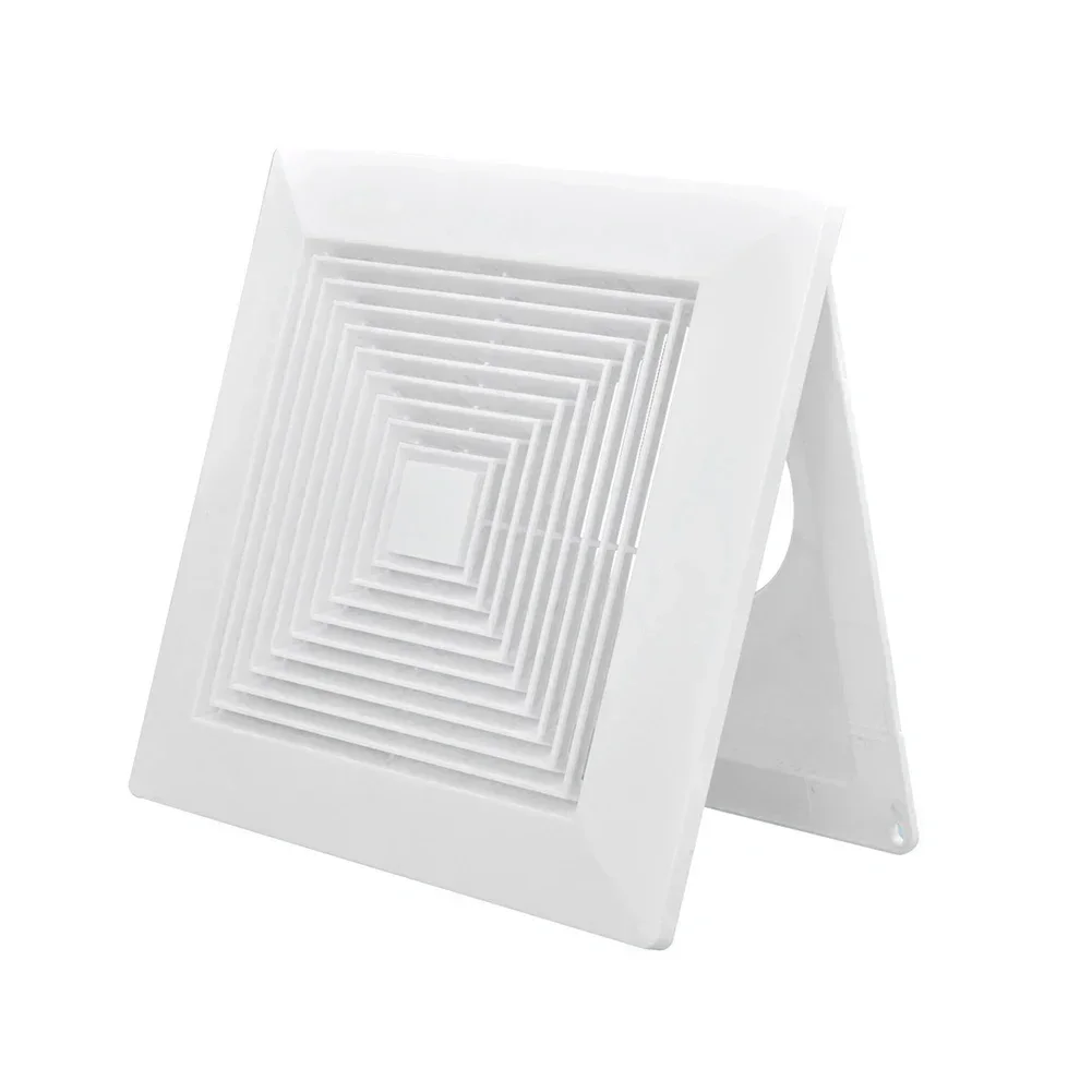 Air Vent Outlet ABS Square Ventilation Diffuser For Air Conditioner Snap-In Spring Panel Ventilation Hood Exhaust Air Vent Cover