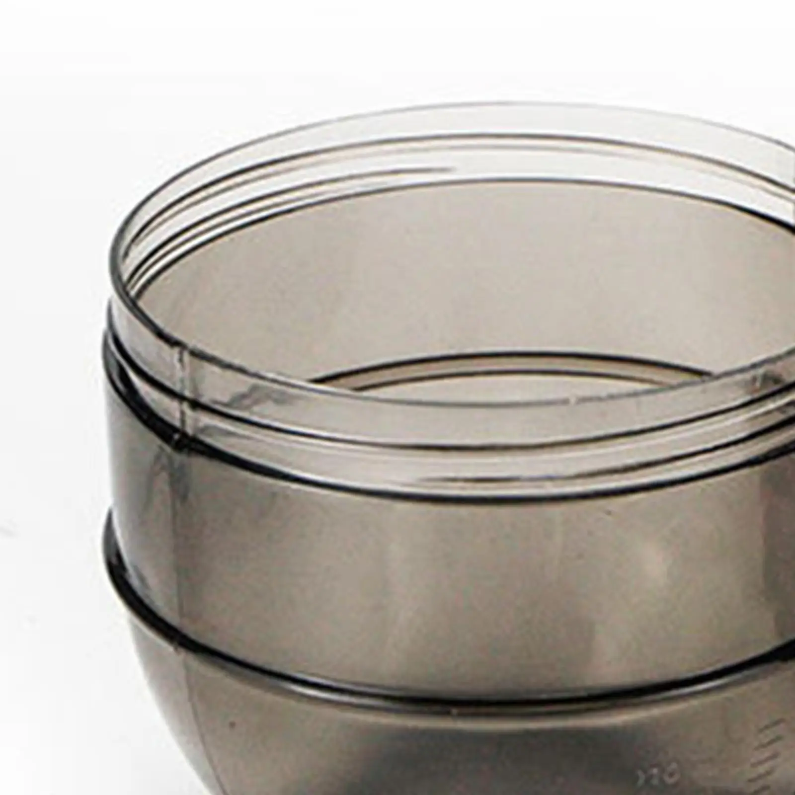 Salon Tint Mixing Bowl PP Material Double Headed Scale Easy Clean Hair Dye Cup for Home and Professional Use
