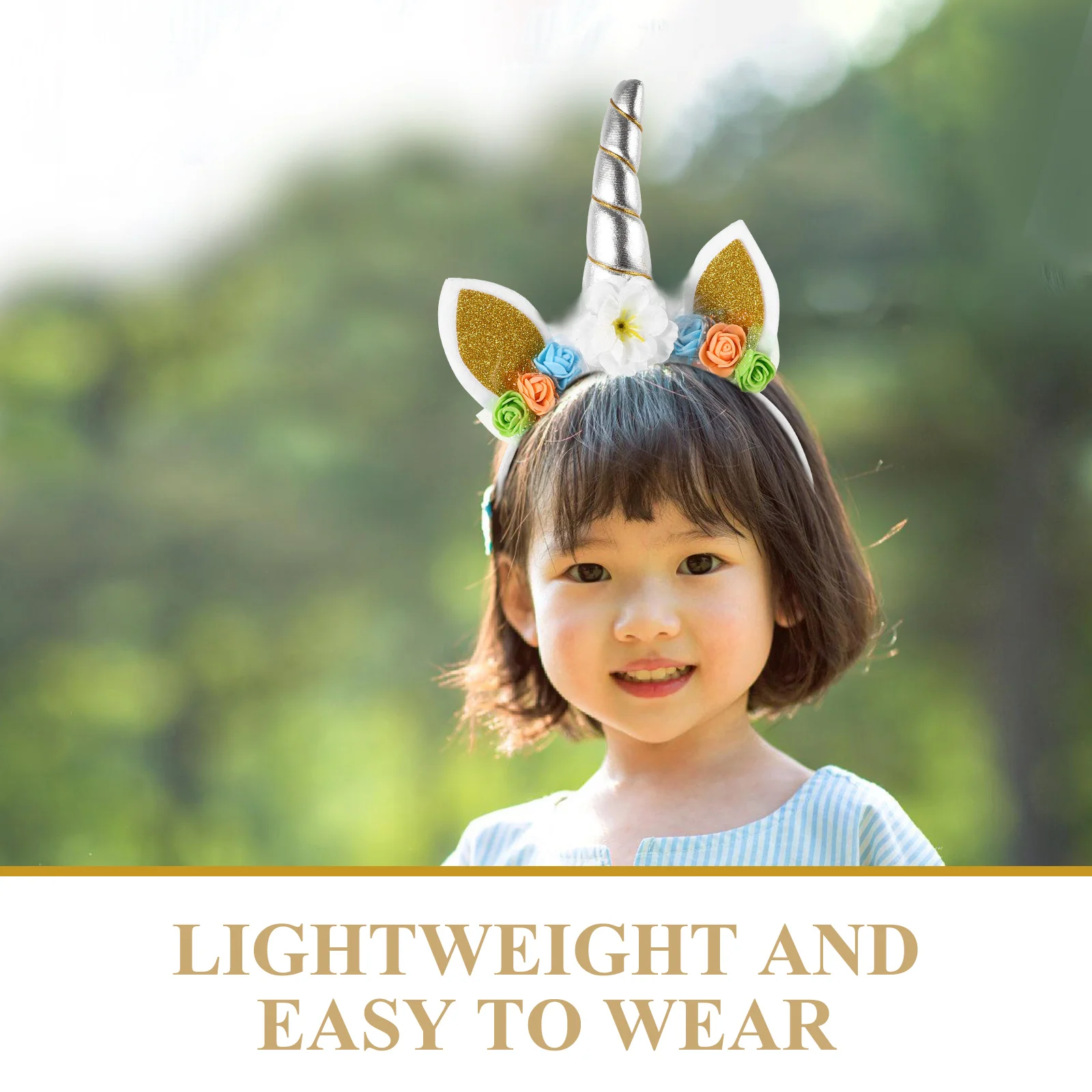 

Unicorn Headband Headdress Party Character Headbands for Girls Cute Decoration Hairband Costume