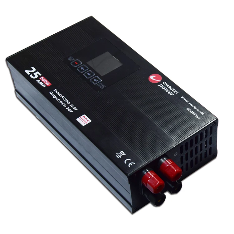 DC Balance charger 6S 8S 10S 20A 500W programmable charge current and voltage and 600W power supply