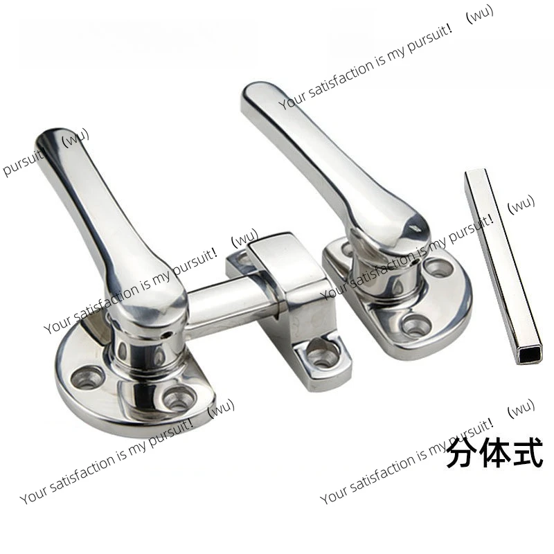 

Ручка дверная звукоизоляционная из нержавеющей стали 304, вращающаяся, герметичная, с замком, для внутреннего и наружного применения, FA-624