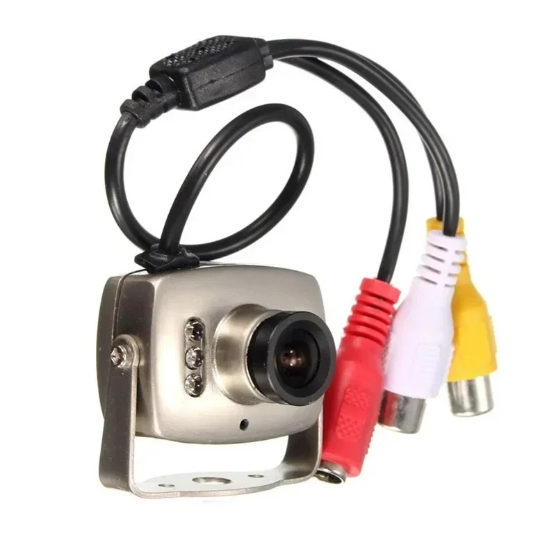 208C Mini Camera 120 Degree Wide Angle Lens 600TVL Micro Cameras  Night Vision Monitoring Mini Infrared Camera