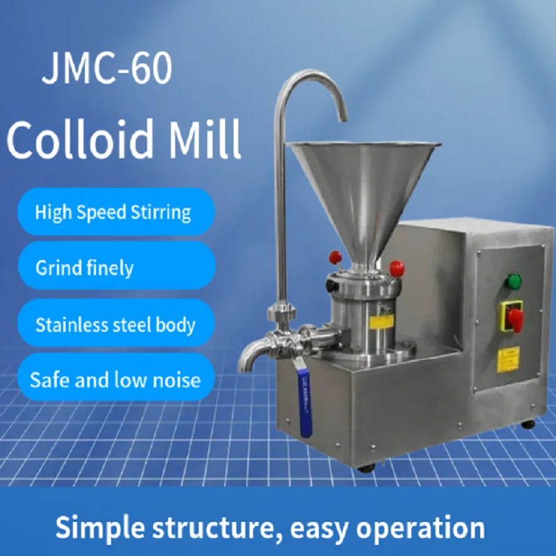 

Emulsifying Colloid Mill Tahini Machine Sesame Paste Grinder Cocoa Bean Butter Making Machine